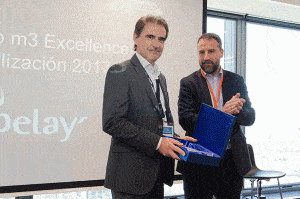 Pelayo recibió uno de los Premios m3 Excellence.