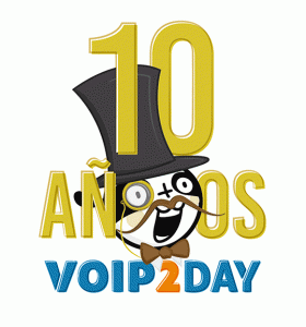 Logo de la 10 edición de VoIP2DAY