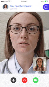 Con Elma Care, los pacientes pueden realizar consultas vía chat o videollamada.