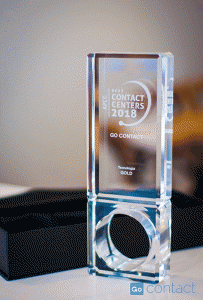 GoContact ha recibido el Best Contact Centers 2018.