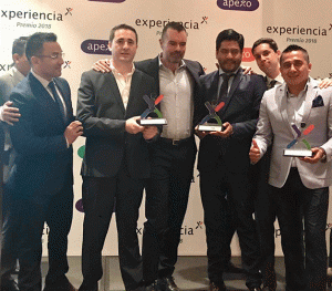 Grupo GSS fue premiado en 3 de las 7 categorías de los Premios Experiencia Apexo 2018.