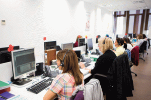 El contact center de Divina Pastora.