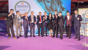 Premio Excelencia a la Mejor Empresa 2019: Banco Santander.