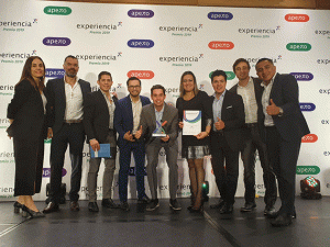 La compañía GSS ha sido reconocida con el Premio Experiencia Apexo 2019.