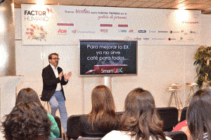 "Con los ojos de tu equipo" fue el título del taller que impartió Agustí Molías.