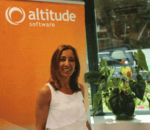 Raquel Serradilla, de Altitude Software, pide más presencia femenina en el sector tecnológico.