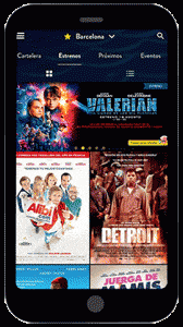La nueva App de cinesa está disponible desde este mes.