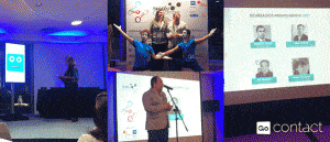 Algunos momentos de Global Contact Center 2017, donde GoContact participó.