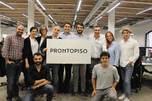 Una imagen del equipo de ProntoPiso.