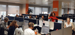 La plataforma de Atento desde la que se presta servicio a Securitas Direct.