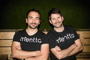 En la imagen, los dos fundadores de mentta.