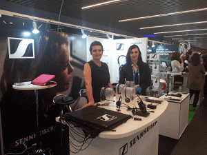 El stand de Sennheiser en Expo RC.