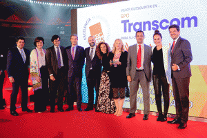 Transcom ha sido reconocida con el Premio CRC Oro al Mejor Outsourcer en BPO .