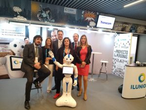 Representantes de ILUNION Contact Center BPO.