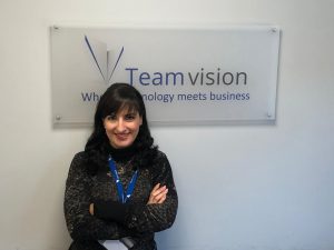 María Fernández, responsable de Marketing de Team vision.