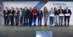 La Fundación Konecta entregó sus galardones.
