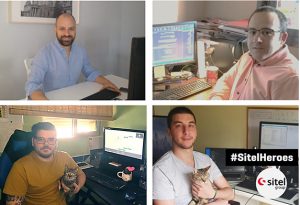 Así teletrabaja el equipo de robotización y automatización de Sitel.