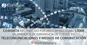 Nelsonhall reconoce a Comdata líder en experiencia de cliente.