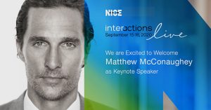 El evento NICE Interactions Live 2020 ya calienta motores.