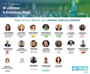 BCustomer & Employee Week completa su interesante agenda de conferencias.