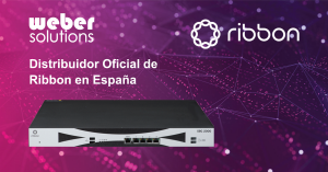 Las soluciones SBC de Ribbon serán distribuidas en España por Weber Solutions.
