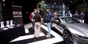 Exclusiva cita para sus partners organizada por EPOS y Aston Martin.