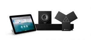 Poly: experiencia sin contacto con Zoom Rooms y Alexa for Business.