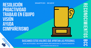 Reconocimientos BCC: se buscan profesinales referentes en CS, CX, EX e IT.