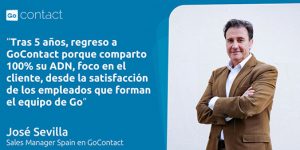 José Luis Sevilla es el nuevo director comercial de GoContact España.