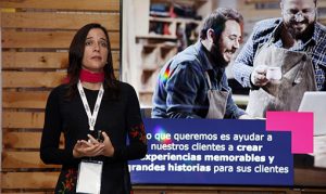 Lucía Álvarez, en Odigo CX Day en Madrid.