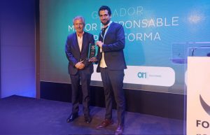 Fernando de Santos, Mejor Responsable de Plataforma en los Premios Fortius.