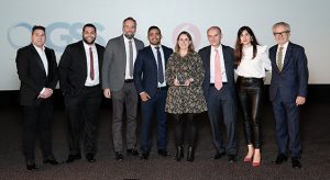 Entrega de los premios.