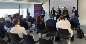 Un momento de la mesa redonda organizada sobre los retos del offshore.