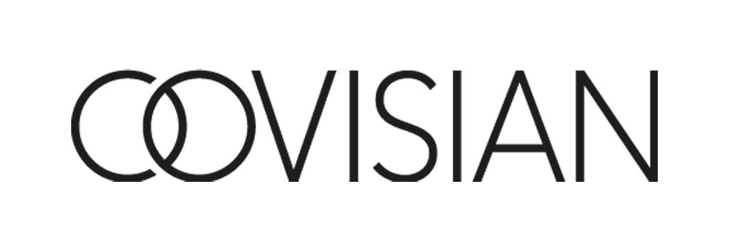 Logo de Covisian, grupo multinacional líder en servicios de gestión de clientes, soluciones de contact center, externalización de procesos de negocio (BPO) y tecnologías avanzadas de Customer Experience (CX).