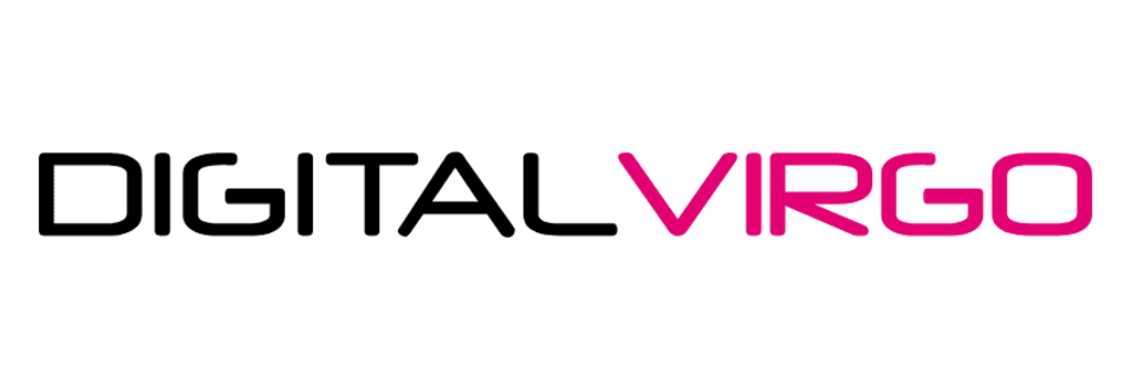 Logo de Digital Virgo, grupo internacional especializado en soluciones de monetización digital, marketing móvil, comercio conversacional y herramientas tecnológicas avanzadas para la gestión de clientes (CX).