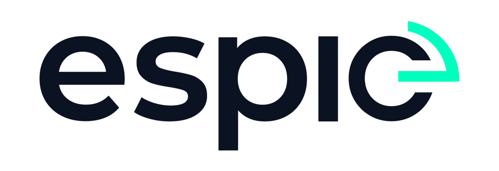 Logo de espic, compañía especializada en servicios de contact center, gestión de la experiencia de cliente (CX), atención al cliente omnicanal y externalización de procesos de negocio (BPO).