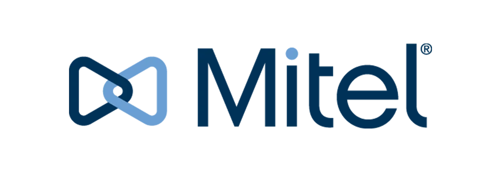 Logotipo oficial de la empresa Mitel para el directorio de proveedores de Relación Cliente.