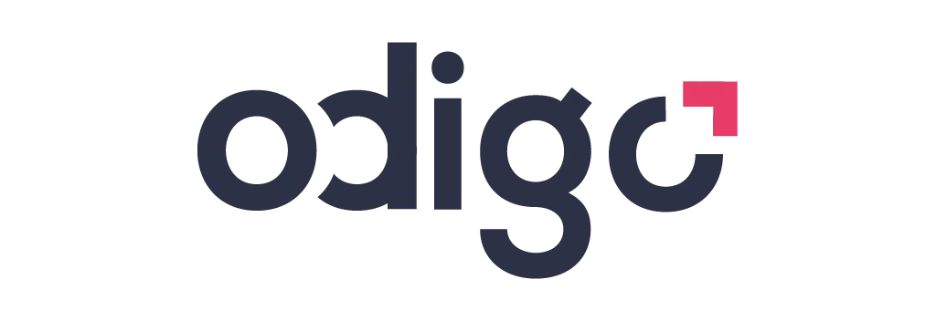 Logotipo de Odigo, proveedor de soluciones de Contact Center as a Service (CCaaS) y experiencia de cliente, en el directorio de empresas de Relación Cliente.