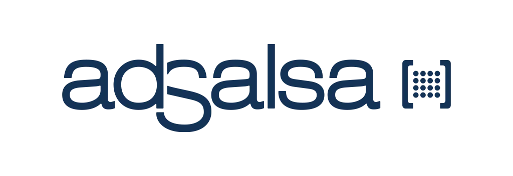 ogo de AdSalsa, agencia especializada en lead generation y marketing digital.