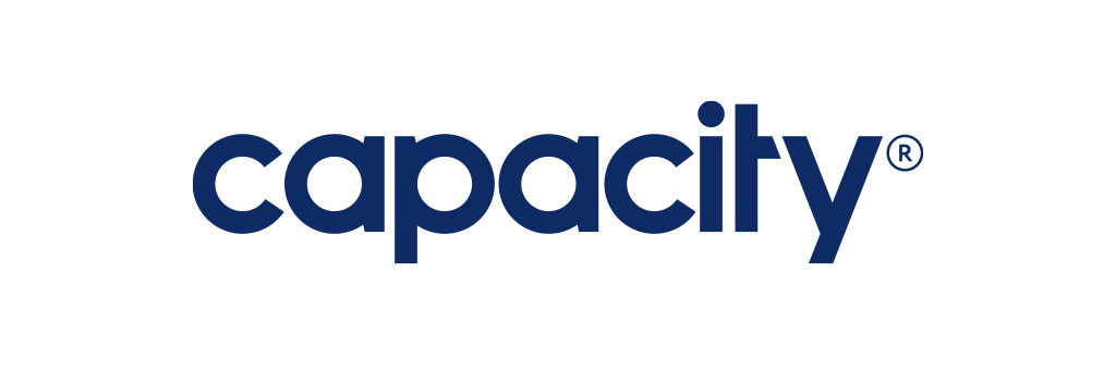 Logo de Capacity, plataforma de automatización de atención al cliente con inteligencia artificial