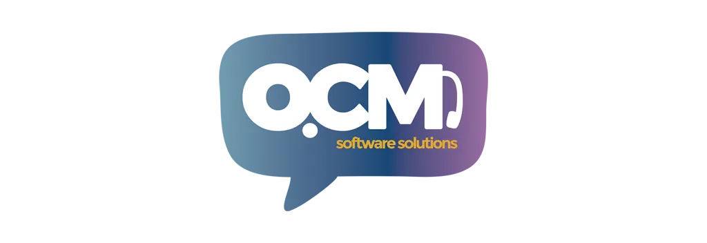 Logo de OCM Software, solución de software para contact center y CTI