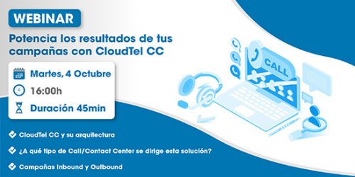 Webinar sobre CloudTel